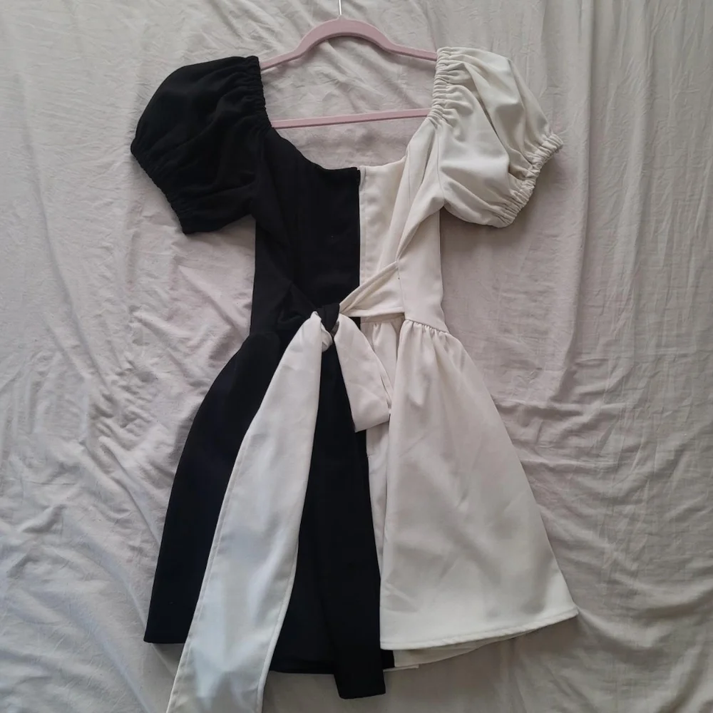 Sold. Fashion Brand Company Two Tone Mini Dress - Picture 3 of 4